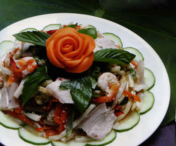 Gỏi ngó sen tôm thịt cực ngon