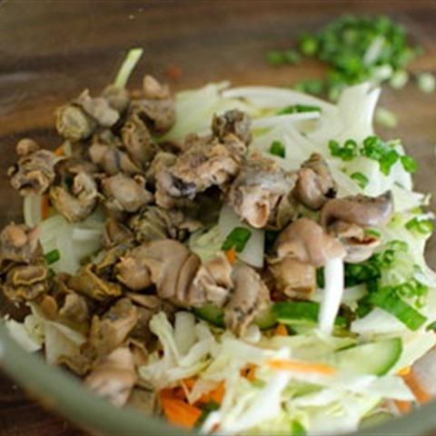 Cách làm gỏi ốc chua cay