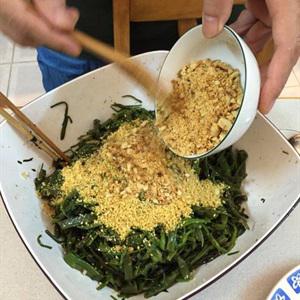 Cách làm gỏi rau muống