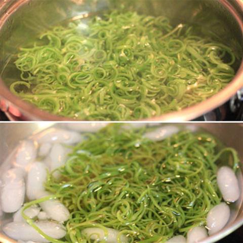 Cách làm gỏi rau muống tôm