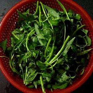 Cách làm gỏi rau muống trộn xoài