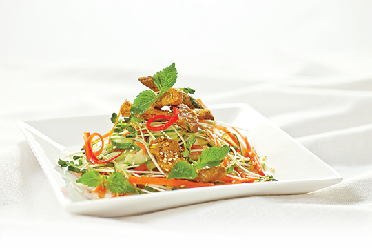 Gỏi rau nước tương