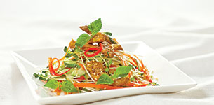 Gỏi rau nước tương