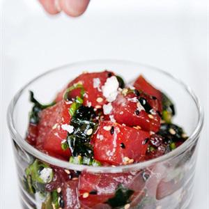 Cách làm gỏi sashimi cá ngừ