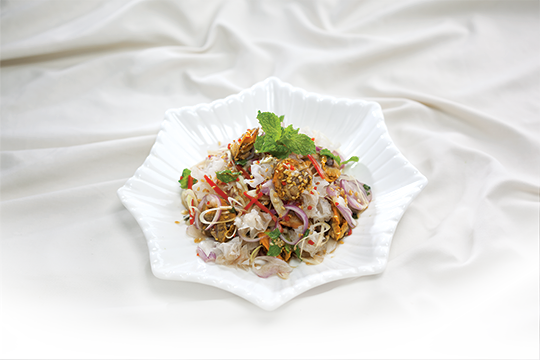 Gỏi sò huyết nấm tuyết