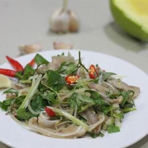 Cách làm gỏi tai heo chua ngọt