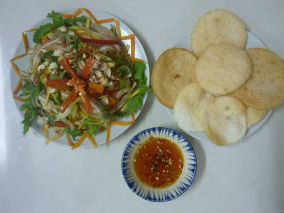 Gỏi tai heo xoài xanh