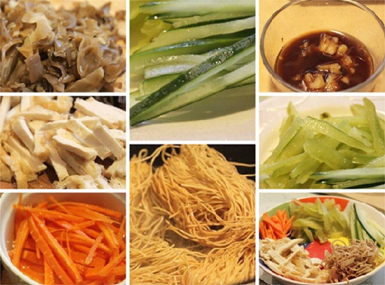 Gỏi thập cẩm chay chua giòn đậm vị