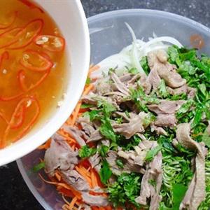 Cách làm gỏi thịt vịt