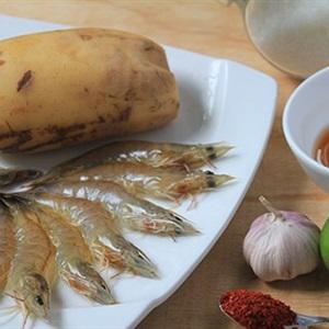 Cách làm gỏi tôm củ sen