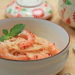 Cách làm gỏi tôm củ sen