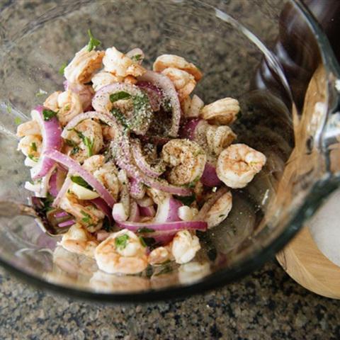 Cách làm gỏi tôm hấp