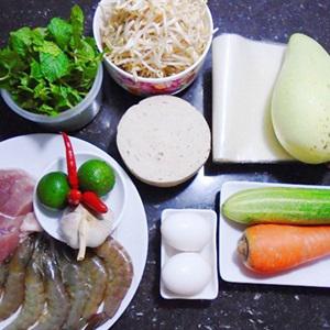 Cách làm gỏi tôm thịt heo