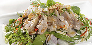 Gỏi vịt rau rừng