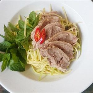 Cách làm gỏi vịt xoài xanh