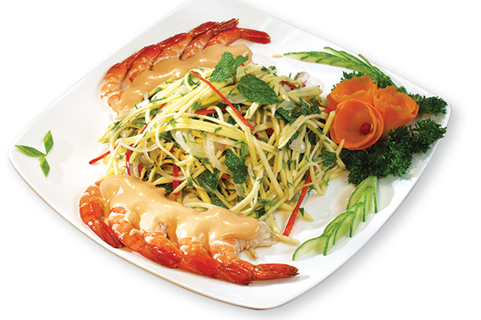Gỏi xoài tôm