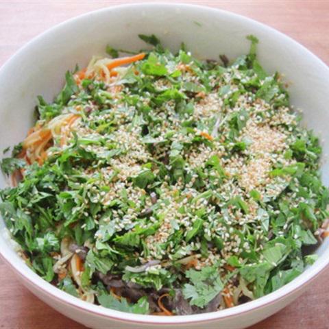 Cách làm gỏi xoài xanh bắp bò