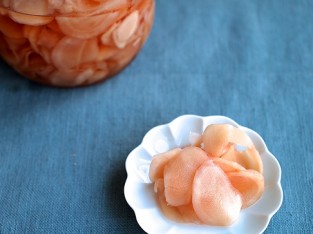 Gừng ngâm ăn sushi giòn ngon