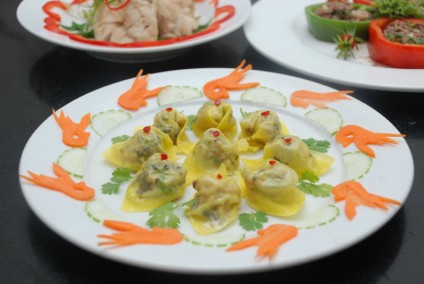 Há cảo nhân tôm thịt