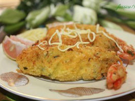 Há cảo nhồi tôm chiên