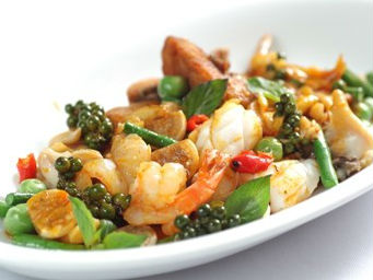 Hải sản um cà pháo