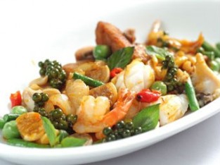 Hải sản um cà pháo