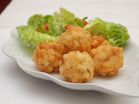 Hải sản viên chiên giòn