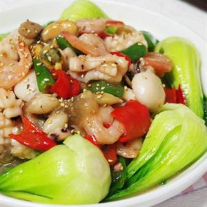 Cách làm hải sản xào cải thìa