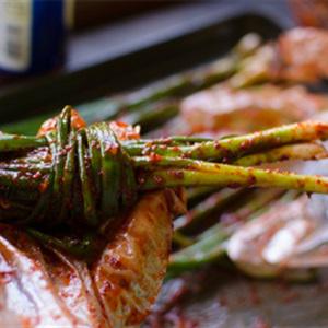 Cách làm hành lá muối kiểu Hàn