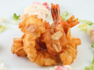 Hạnh nhân chiên hải sản