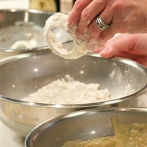 Cách làm hành tây chiên sữa chua