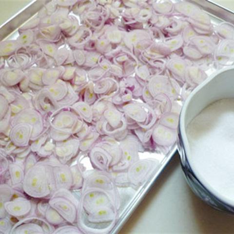 Cách làm hành tím phi