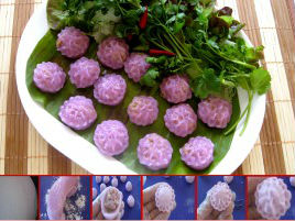 Hấp dẫn, đẹp mắt với món dumpling