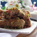 Hấp dẫn với món sườn non rang thính