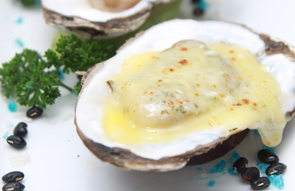 Hàu đút lò bơ tỏi