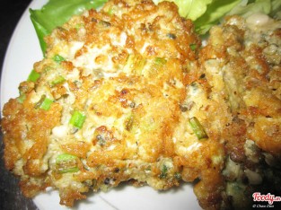 Hàu rán giòn sốt dầu hào