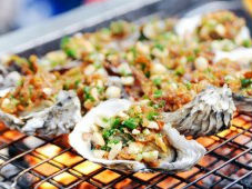 Hàu sữa nướng mỡ hành