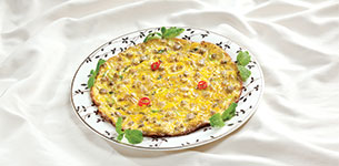 Hến chiên trứng