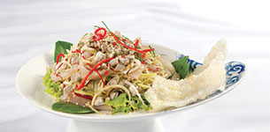 Hến trộn hoa chuối