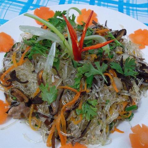 Cách làm hến xào miến