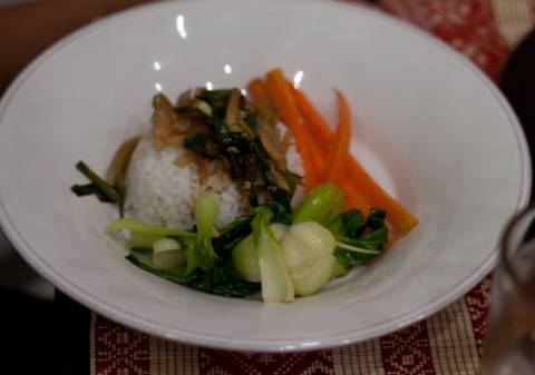 Heo cốt-lết với gừng