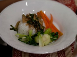 Heo cốt-lết với gừng