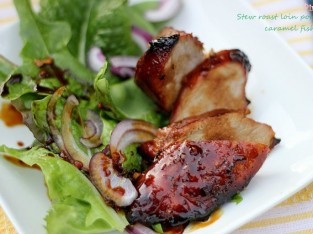 Heo nướng sốt nước đường