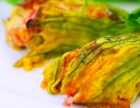 Hoa bí cuộn thịt heo