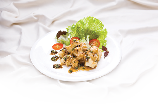 Hoa mực xốt tiêu