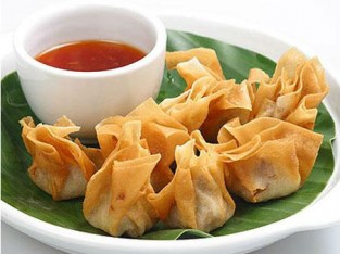 Hoành thánh chiên giòn