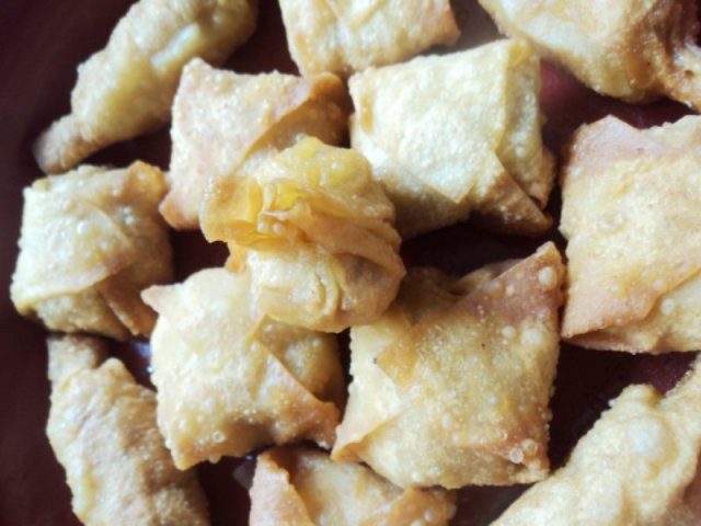 Hoành thánh chiên giòn