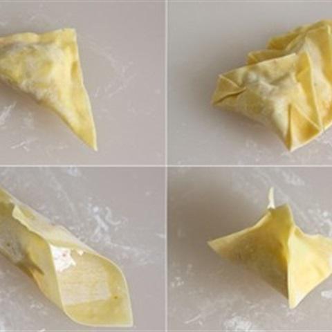 Cách làm hoành thánh chiên kiểu mới