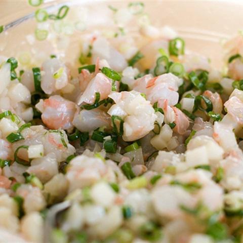 Cách làm hoành thánh chiên nhân tôm