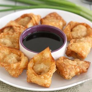 Cách làm hoành thánh chiên nhân tôm